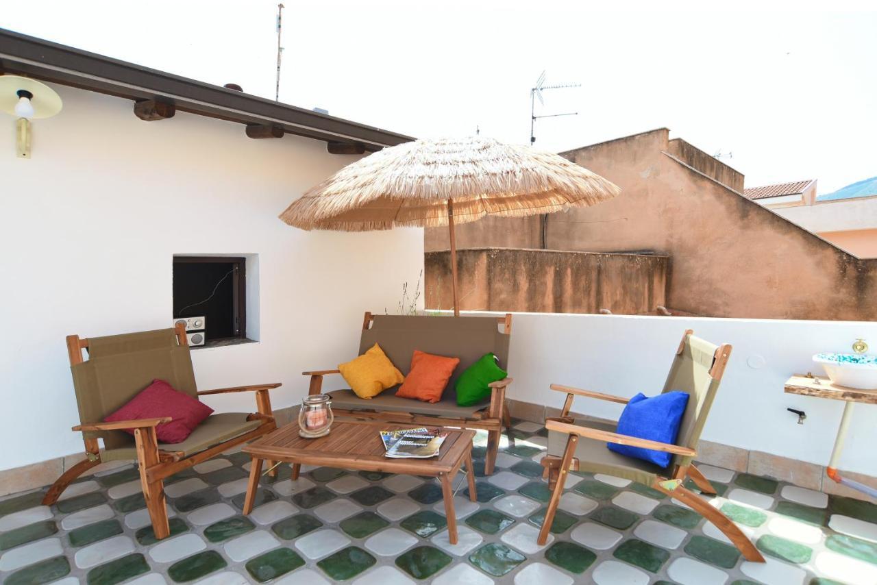 Ferienwohnung Casa Azul Terrasini Exterior foto