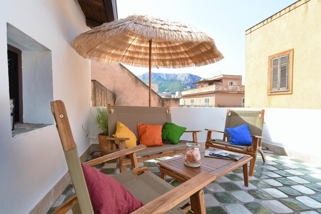 Ferienwohnung Casa Azul Terrasini Exterior foto
